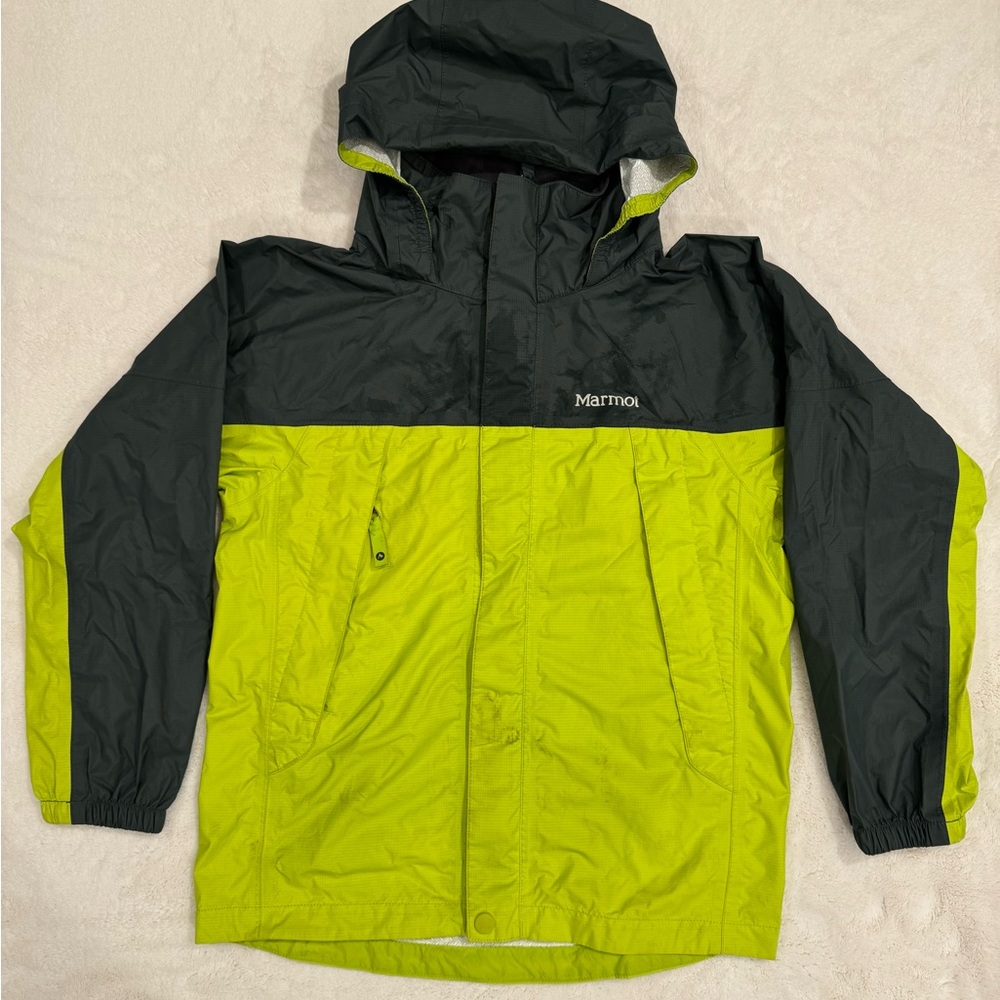 Marmot PreCip kids’ waterproof jacket, size M